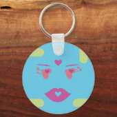 Blue Sponap Sleutelhanger, Dilli.ai Sleutelhanger (Voorkant)