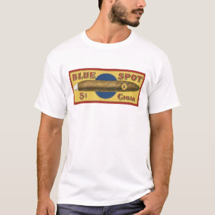 Blue Spot Cigar Label T-shirt