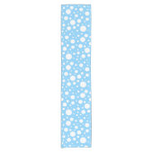 Blue Spots Table Runner Korte Tafelloper (Voorkant)