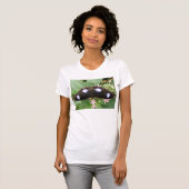 Blue Spotted Butterfly T Shirt (Voorkant volledig)