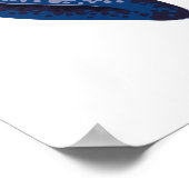 Blue Spotted Frog Digital Print | Kikkerwandafdruk (Hoek)