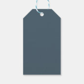 Blue Spring Pasen | Baby Shower Bedankt Cadeaulabel (Achterkant)