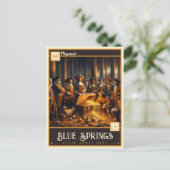 Blue Springs, Missouri |  Briefkaart (Staand voorkant)