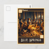 Blue Springs, Missouri |  Briefkaart (Voorkant / Achterkant)