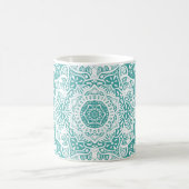 Blue Spruce Mandala Koffiemok (Center)