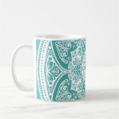 Blue Spruce Mandala Koffiemok (Links)