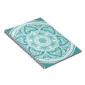 Blue Spruce Mandala Notitieboek (Rechterzijde)