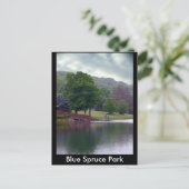 Blue Spruce Park Briefkaart (Staand voorkant)