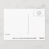 Blue Spruce     ParkIndiana County PA Briefkaart (Achterkant)