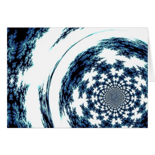 Blue Spun Thread (Voorkant Horizontaal)