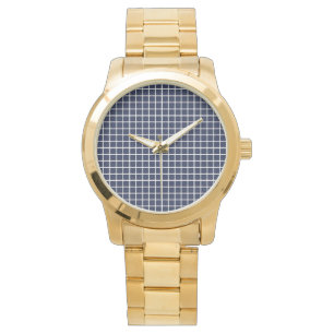 Blue Squares eWatch Horloge