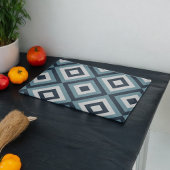 Blue Squares Patroon Snijplank