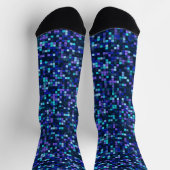 Blue Squares Socks Sokken (Top)