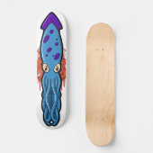 Blue Squiddy Skateboard (Voorkant)