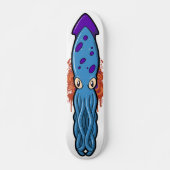 Blue Squiddy Skateboard (Voorkant)