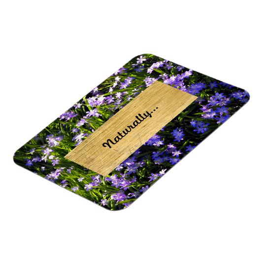 Blue Squill Spring Flowers Magneet (Linkerzijde)