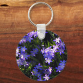 Blue Squill Spring Flowers Sleutelhanger (Voorkant)