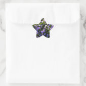 Blue Squill Spring Flowers Ster Sticker (Tas)