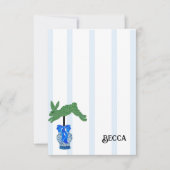 Blue Staffordshire Dogs Topiary Ginger Jar Jars Bedankkaart (Voorkant)