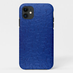 Blue Stainless Steel Metal iPhone 11 Hoesje