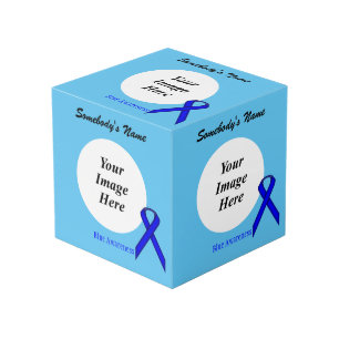 Blue Standard Ribbon Sjabloon door Kenneth Yoncich Kubus