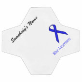 Blue Standard Ribbon Sjabloon door Kenneth Yoncich Voetbal (Enkel)