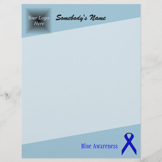 Blue Standard Ribbon van Kenneth Yoncich (Voorkant)