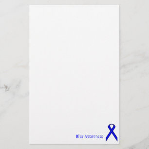 Blue Standard Ribbon van Kenneth Yoncich Briefpapier