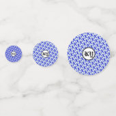 Blue Standard Ribbon van Kenneth Yoncich Confetti (Achterkanten)