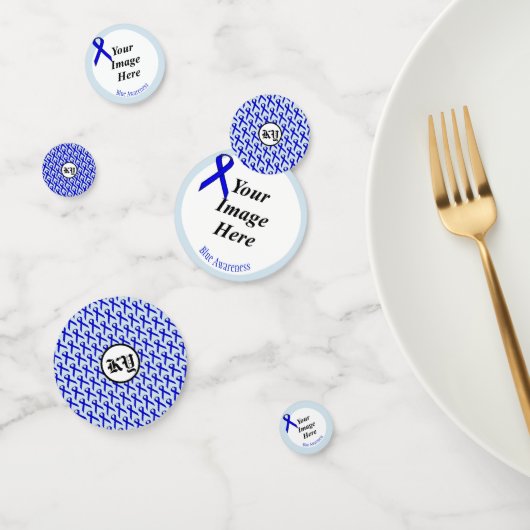 Blue Standard Ribbon van Kenneth Yoncich Confetti (Groep)