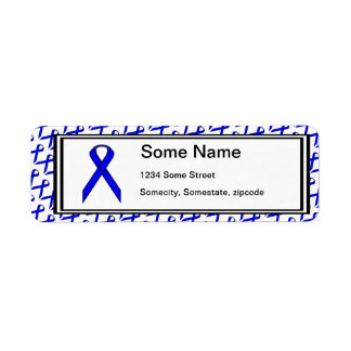 Blue Standard Ribbon van Kenneth Yoncich Etiket