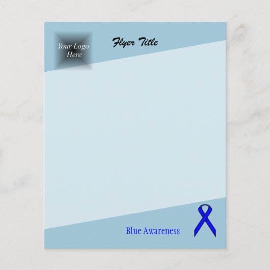 Blue Standard Ribbon van Kenneth Yoncich Flyer (Voorkant)