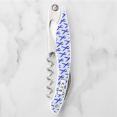 Blue Standard Ribbon van Kenneth Yoncich Kurkentrekker (Voorkant)