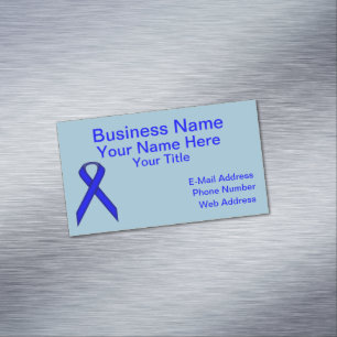 Blue Standard Ribbon van Kenneth Yoncich Magnetisch Visitekaartje