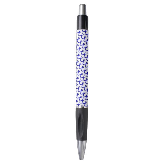 Blue Standard Ribbon van Kenneth Yoncich Pen (Voorkant Verticaal)
