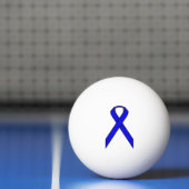 Blue Standard Ribbon van Kenneth Yoncich Pingpongbal (Net)