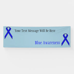 Blue Standard Ribbon van Kenneth Yoncich Spandoek