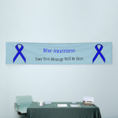 Blue Standard Ribbon van Kenneth Yoncich Spandoek (Beurs)