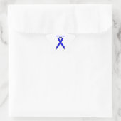 Blue Standard Ribbon van Kenneth Yoncich Ster Sticker (Tas)