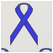 Blue Standard Ribbon van Kenneth Yoncich Stof (Close Up)