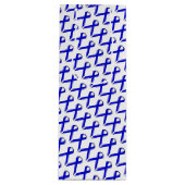 Blue Standard Ribbon van Kenneth Yoncich Wijn Cadeautas (Voorkant)