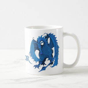 Blue Standing Dragon Mok - Oscar