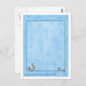 Blue Star Baby Briefkaart (Voorkant / Achterkant)