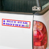 Blue Star-Bumpersticker - 2 sterren Bumpersticker (Op Truck)