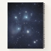 Blue Star-cluster Notitieboek (Achterkant)