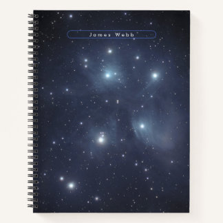 Blue Star-cluster Notitieboek
