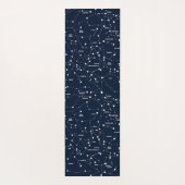 Blue Star Constellations Yoga Mat (Achterkant)