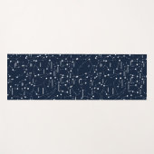 Blue Star Constellations Yoga Mat (Voorkant (horizontaal))