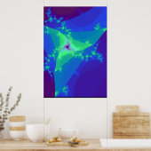 Blue Star Dancer Poster (Keuken)