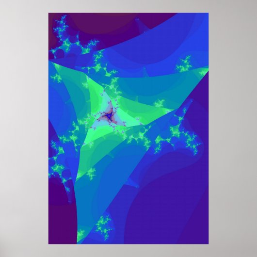 Blue Star Dancer Poster (Voorkant)